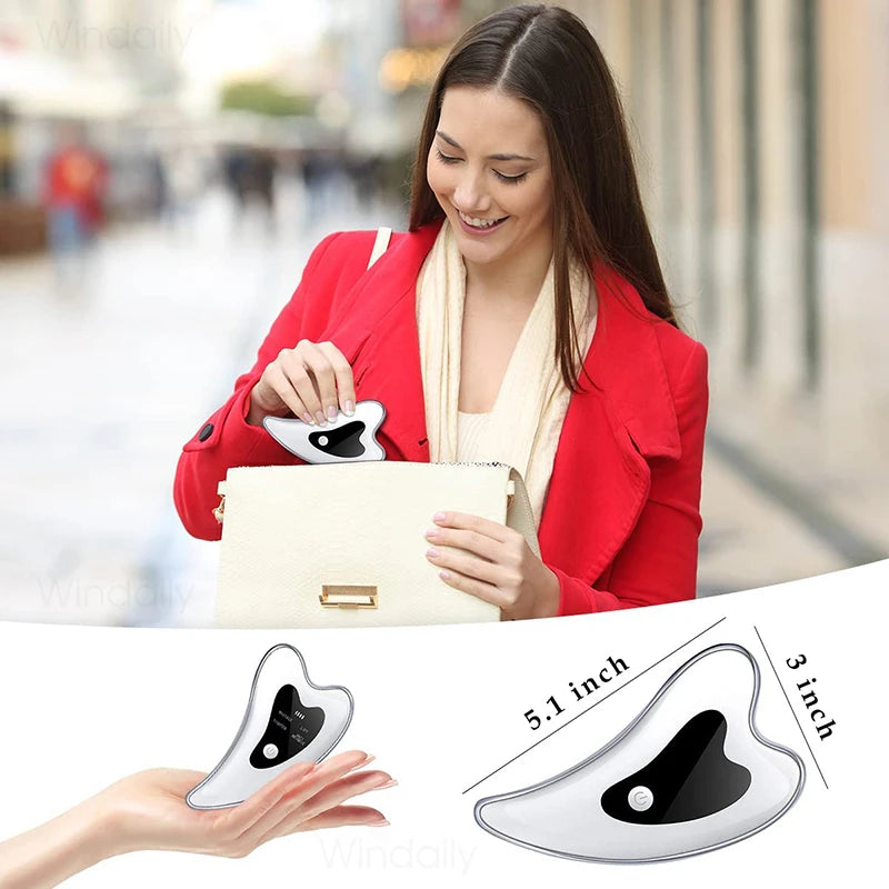 💖 4-in-1 Gua Sha Gezichtsmassager – 1+1 GRATIS | Lift & Verstevig Je Huid!