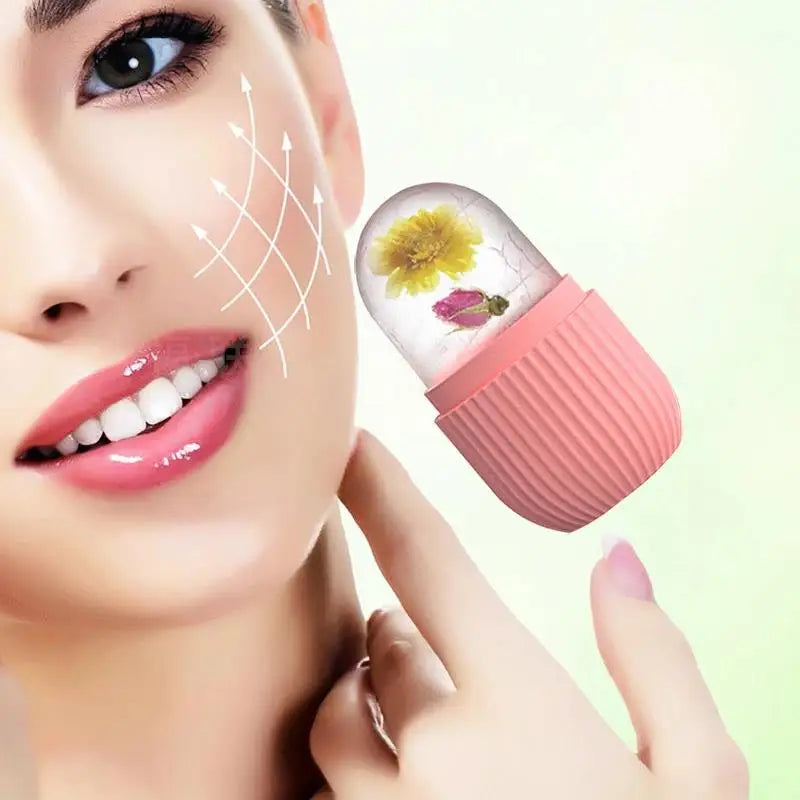 ❄️ Viral Beauty Hack: Ice Face Roller Tool – Voor Glow, Contour & Acne | 1+1 GRATIS!