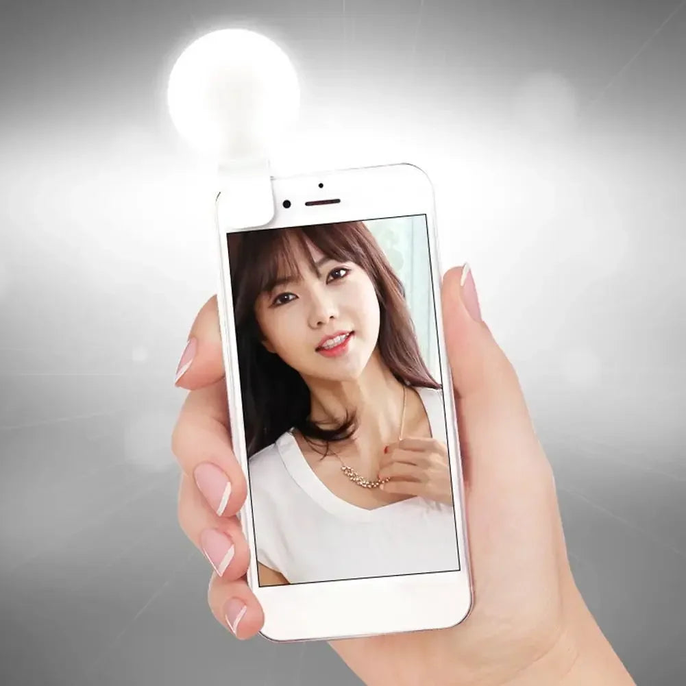 💡 Selfie Ring Light Clip – Perfect Licht Altijd & Overal (USB + 3 Lichtstanden!) | 1+1 GRATIS
