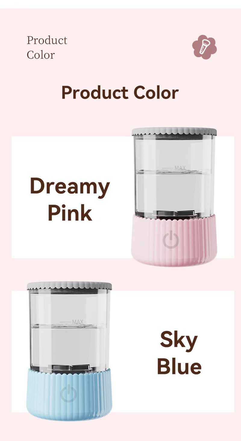 💅 Automatic Brush Cleaner – Voor Superschone Kwasten in 30 Sec  | 1+1 GRATIS