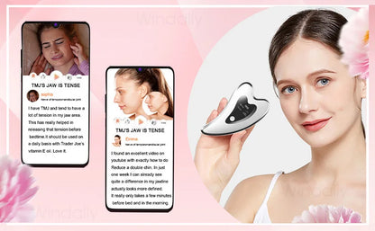 💖 4-in-1 Gua Sha Gezichtsmassager – 1+1 GRATIS | Lift & Verstevig Je Huid!