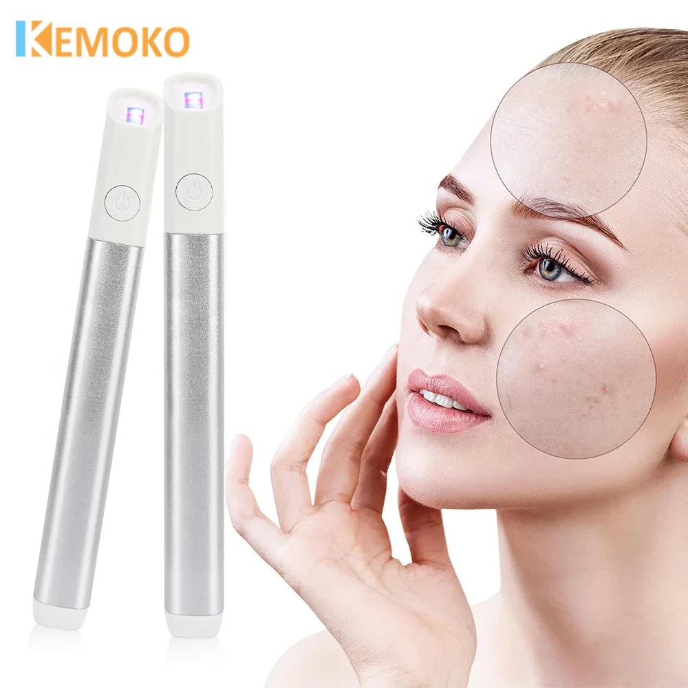 🛍️ LED Acne Behandelpen – 1+1 Gratis | Verwijdert Puistjes Snel & Pijnloos!