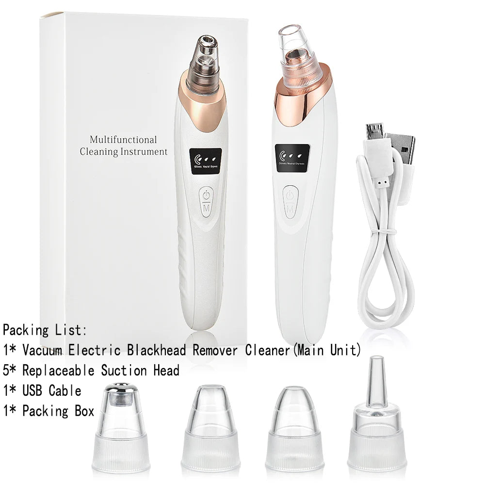 🌟 Professionele Elektrische Blackhead Remover – Voor een Schone & Stralende Huid! 💆‍♀️✨