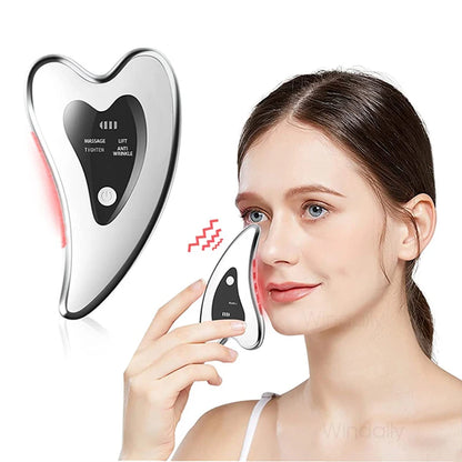 💖 4-in-1 Gua Sha Gezichtsmassager – 1+1 GRATIS | Lift & Verstevig Je Huid!