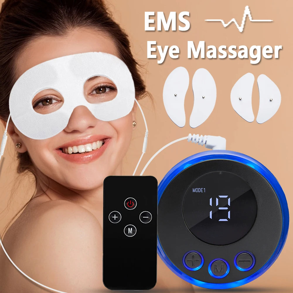 🌟 EMS Gezichts- & Oogmassage Apparaat – Voor een Strakke & Jeugdige Huid! 💆‍♀️✨