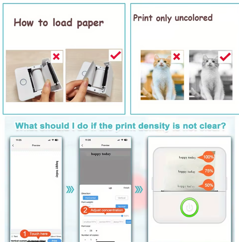 Inkless Pocket Printer